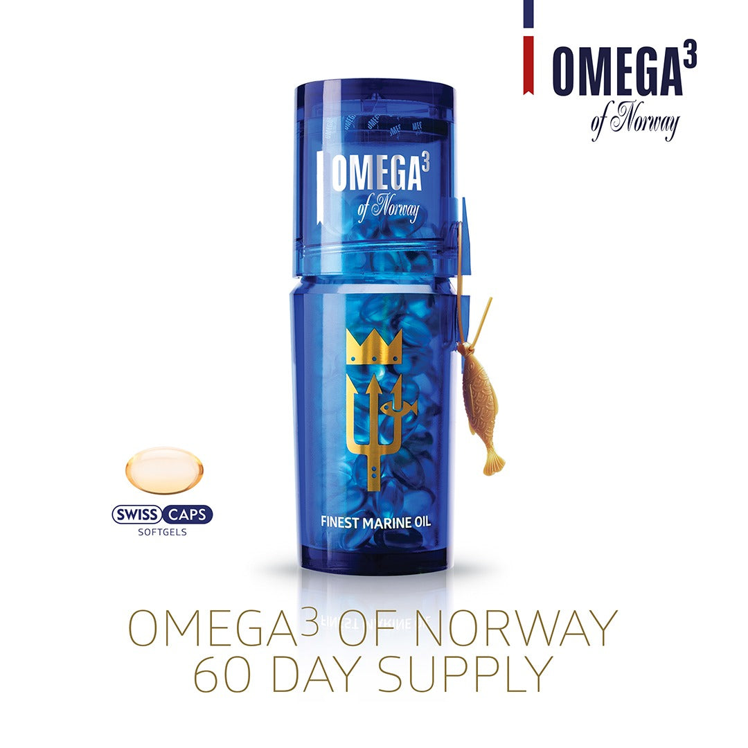 Frasco de Omega-3 de Noruega (120 cápsulas)