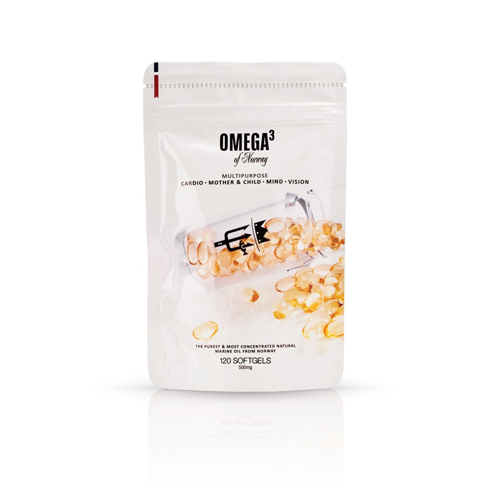 Norway Omega-3 Pouch (120caps)